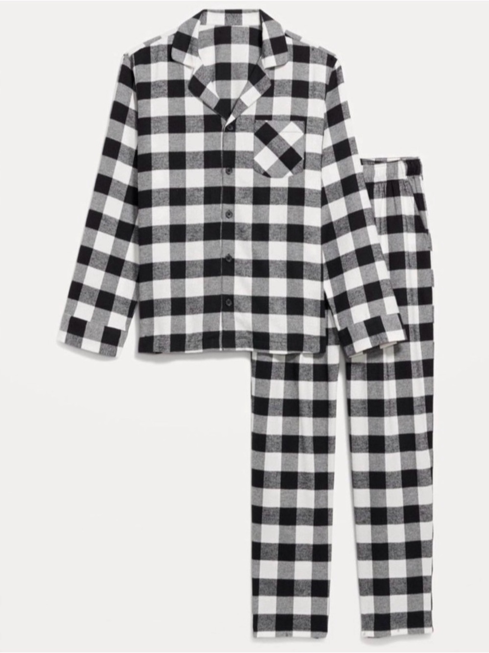 Old Navy Men Flannel Pajama Set Size XL NWT